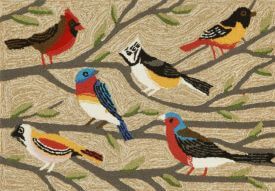 Bright Birds Rug