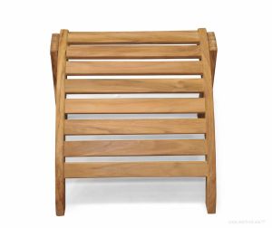 Teak Adirondack Ottoman