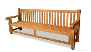 Hyde Park Estate Teak Bench 8 ft