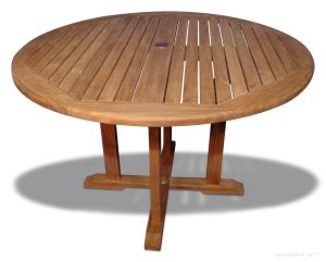 Teak Dining Table Padua Round Dia 48 inch