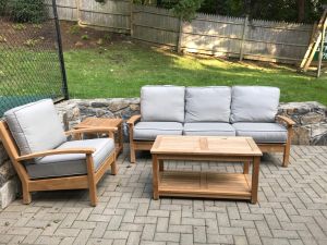 Teak Patio and Deep Seating Set - Goldenteak Customer Photo