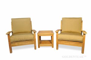 Teak Deep Seating Casual Conversation set