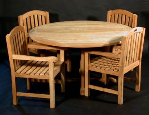 Teak Patio Dining 60