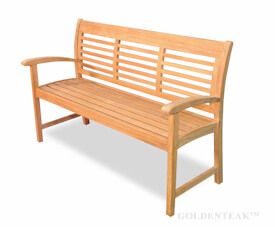 Westerly 5 ft Teak Bench |  Premium Teak