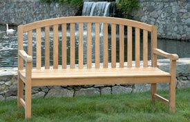 Teak Bench, Aquinah 5ft R504 |  Premium Teak