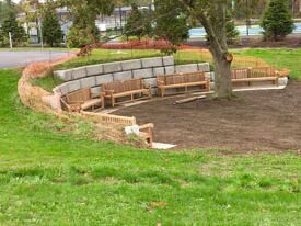 Hydepark 8ft Public Library under construction  Customer Photo - Goldenteak