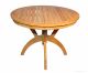 Teak Round Pedestal table 39.3 inch Dia - Root Design