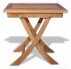 Teak Side Square Folding Table