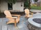 Teak Adirondacks around Firepit - Goldenteak Customer Photo