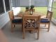 Teak Outdoor Dining Set Chippendale - Customer Photo Goldenteak