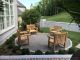 Teak Hyde Park Chairs Firepit - Goldenteak Customer Photo