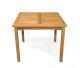 Teak Dining Table 36 in Square Bistro