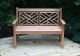 Teak Chippendale Bench in VA - customer photo