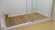 Teak Bath Mat in Shower in CA - customer photo